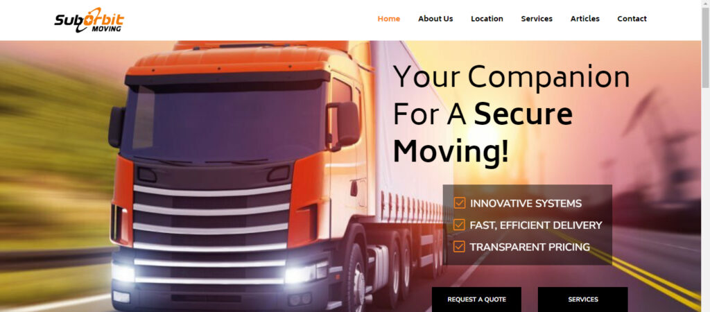 SubOrbitMoving.com – Moving Company